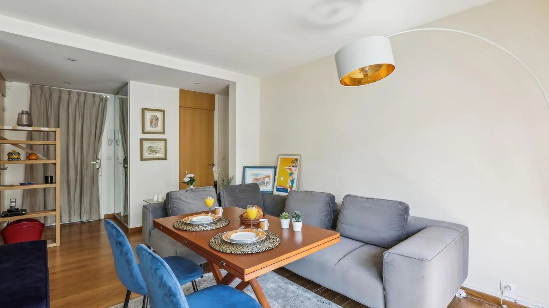شقة Trocadero & Arc De Triomphe - 1Br With Balcony باريس 0*,